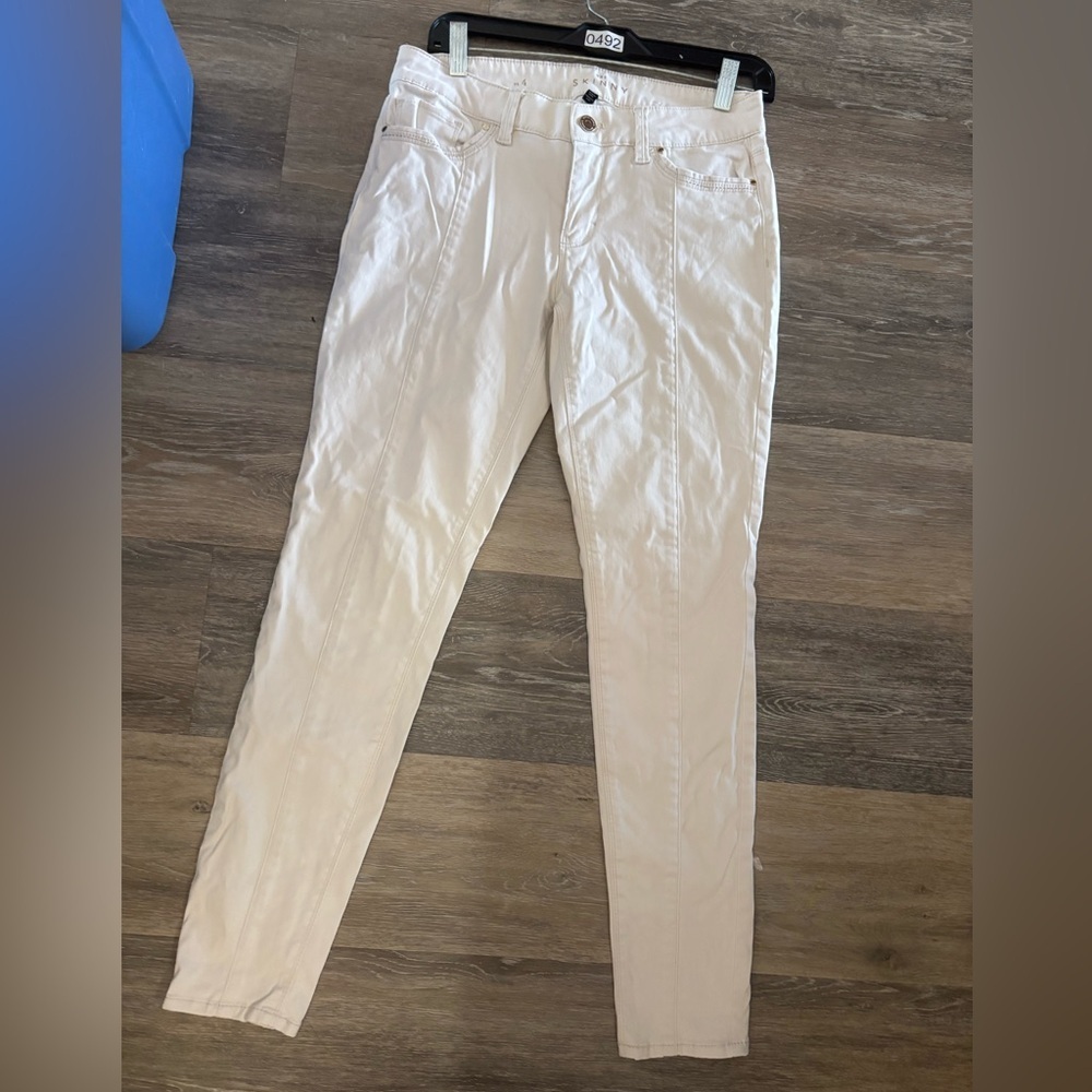 Women’s WHBM The Skinny Cretan Pants sz4